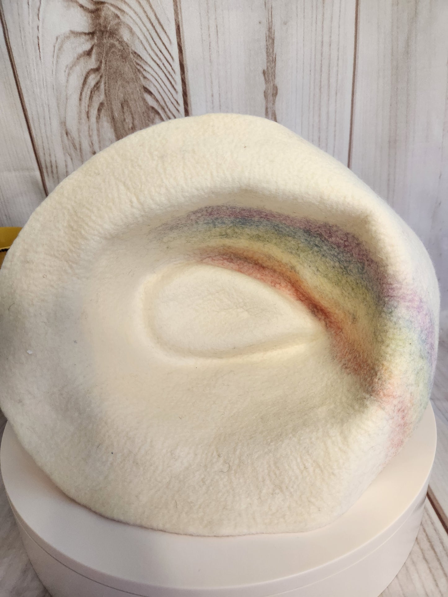 Stylish Rainbow Felt Hat for All Occasions